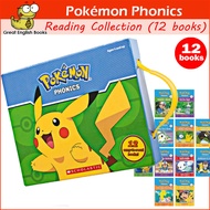 (In Stock) พร้อมส่ง *ลิขสิทธิ์แท้ original* Pokemon phonics Reading Collection (12 books) โปเกม่อน โฟนิกส์