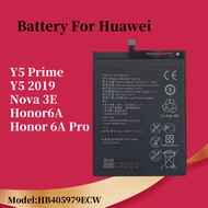 Battery For Huawei Y5 2019 / Y5 Prime / Nova 3E Bateri Honor 6A / 6A Pro HB405979ECW