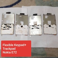 Original Used Flexible Keypad Removed Nokia E72/