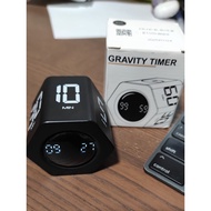 Hexagon Pomodoro Timer - Gravity Sensor Desk Timer for Study & ADHD | 5-60 Min Preset Clock