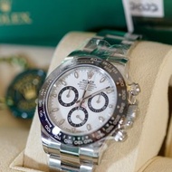 Brand New Unworn Rolex Daytona 116500LN White Dial (Issued date 3 Jan 2022) | 熊猫面全新未佩戴勞力士地通拿 116500LN 白色錶盤（發行日期 2022 年 1 月 3 日）