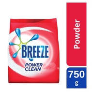 Breeze Detergent Powder - Power Clean (750g)