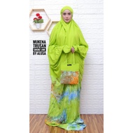 Mukena Canal Original Smoke Motif Alusa Size Super Jumbo