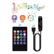RGB Controler 5V 4 Pins USB Dimmable RGB Led Controller 5V RGB Led Tape Lights Music Sync RGB Smart 