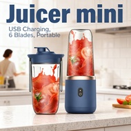 2Cup 6 Blade 6 Blade 2Cup Juice blender mixer Portable Wireless mini juice blender Portable USB gift