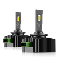 Roadsun หลอดไฟไฟหน้ารถมอเตอร์ไซค์แบบ Led D1S Canbus 40000LM 110W D2S D3S D4S D5S ไฟซีนอนอัตโนมัติไฟร