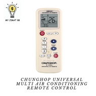 CHUNGHOP UNIVERSAL MULTI AIR CONDITIONING REMOTE CONTROL K-100ES