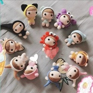 [C48, C49] 12 Chinese Zodiac Crochet Pattern (PATTERN ONLY)