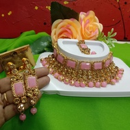 Choker / Gold Color Choker Set / Bombay Designer Choker Set / Indian Choker Set