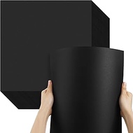 Ctosree 100 Sheets 12 x 12 Inches Scrapbook Paper 180 GSM 65lb Cover 120 lb Thick Heavyweight Black 