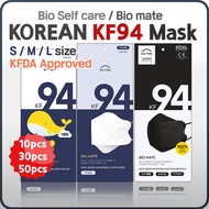 [Made in Korea] Bio mate KF94 mask / Bio self care / 4 PLY Disposable Face Masks / Individual Packag
