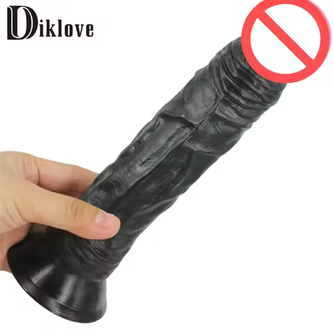 Life-like Ultra Realistic Dildo with Powerful Suction-Cup Base realistic dildo big cock
