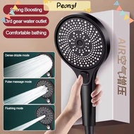 PDONY Shower Head, Handheld 3 Modes Adjustable Water-saving Sprinkler, Useful Large Panel High Pressure Multi-function Shower Sprinkler