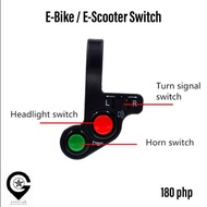 Switch E Bike E Scooter Motor Horn Head light Turn Signal Switch