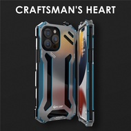 R-JUST Aluminum Metal Shockproof Case for iPhone 13 Pro Max/13 Mini/12 Pro/12 Mini/12 Pro Max Armor Cover