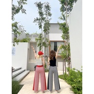 22.two tone knit pants ️‍