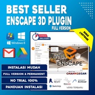 Enscape 3D 3.5.0 2023 edition Full + Aset Library Software plugin render Enscape 3D Lifetime