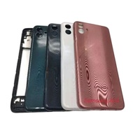 Back Casing Kesing FULLSET SAMSUNG GALAXY A04 - BackCover Back Cover + Middle Frame LCD A04