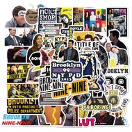 50pcs Brooklyn 99 Stickers Brooklyn Nine-Nine Merch Sticker for Laptop Water Bottle Tumbler Phone