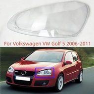 For Volkswagen VW Golf 5 2006-2011 Right / Left Headlight Shell Lamp Shade Transparent Lens Cover He