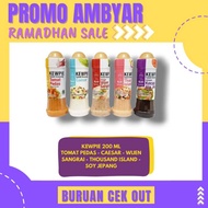 Kewpie Salad Dressing Roasted Sesame Caesar Salad Soy Sauce Thousand Island Spicy Tomato 200ml