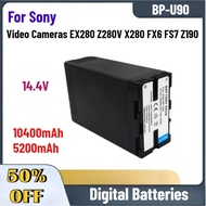 High-Performance 14.4V 10400mAh 5200mAh BP-U90 BP-U60 Rechargeable Battery for Sony Video Cameras EX