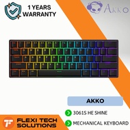 Flexi Tech Akko 3061S HE Shine-Through Magnetic Keyboard - Kailh Sakura Pink Magnetic