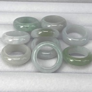 Natural Type A Burmese Jade Rings(ID 7)