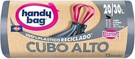 Handy Bag 20-30 Litre Heavy Duty Leak Proof Self Closing Bin Bags for High Kitchen Waste 100% Recycl