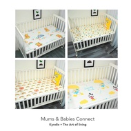 [NEW] 100% Cotton Soft & Comfortable Baby Fitted Bedsheet 130cm x70cm