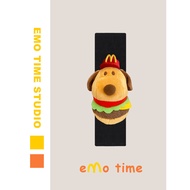 Emo Original Burger Dog Car Seat Belt Shoulder Cover Car Unique Interior Accessories Shoulder Pads A