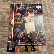1997 Upper Deck Michael Jordan NBA Card 籃球卡