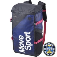 Descente 40L Backpack for School, Sports, Business with PC Pocket, Antimicrobial and Odor-Resistant,