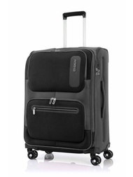 อเมริกัน ทัวร์ริสเตอร์ กระเป๋าเดินทาง EXP TSA ขนาด 25 นิ้ว รุ่น MAXWELL SPINNER สีแบล็ก/เทา