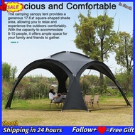 Camping Dome Canopy Tent 8-10 Person Large Sun Shelter Sunshade Waterproof Family Picnic for Outdoor