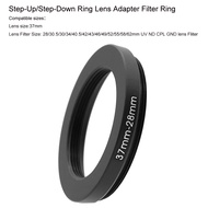 37-28/30.5/30/34/40.5/42/43/46/49/52/55/58/62mm Step-Up/Step-Down Ring Lens Adapter Filter Ring for 