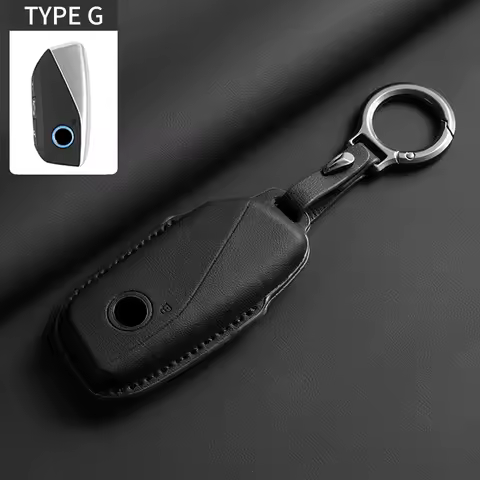 Car Key Case Cover for BMW 7 Series 735i 740Li X7 X1 U11 2023 I7 G07 LCI XM X1 X3 G01 X4 G02 X5 F15 