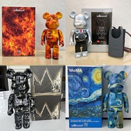 Bearbrick 400% Cooper bear violence bear trend series The Great Wave off Kanagawa Bearbrick collectibles abscolor box