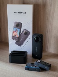 Insta360 X3 360 Action Camera with Extra Battery and USBC Charger