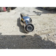 🟧 ✅ Rusi Classic 250 Bottle Pipe Type Muffler for Rusi Classic 250 Exhaust pipe