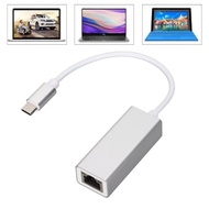 flyingshop Ethernet Adapter USB C to RJ45 Converter Aluminum Alloy Stable Transmission 100 MB and 10