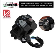 Domino Handle Switch For Honda Click / VARIO With Passing Light And Hazard Plug Play