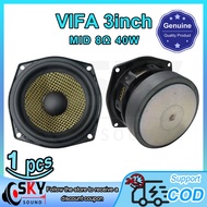SKYSOUND VIFA 3inch Midrange Speaker 8Ω 40W Midrange Speaker Car Speaker Audio Speaker DIY Speaker