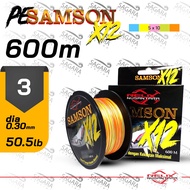 Senar PE Samson X12 PE Samson X16 300 | 400 | 500 | 600 Meter PE Relix Nusantara