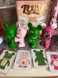 Vinylmation toy story 勞蘇 火腿 綠兵 泡泡龍 set