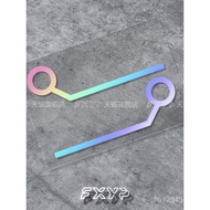 Cyberpunk/Tactical equipment/Electric scooter stickers, motorcycle luggage case helmet stickers L5AI