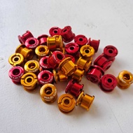 Bolt for Chainring M8 田7.5 10 Alloy/, 1 Pcs single Alloy Gear Chainring Bolt/
