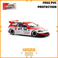 PopRace 1:64 Pandem Civic EG6 v1.5 Idemitsu Motion Infinite PR640212