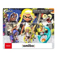 Direct from Japan amiibo triple set Inkling YellowOctoling BlueCojake Splatoon series