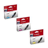 Canon 751 Color Cartridge Cyan Magenta Yellow Original